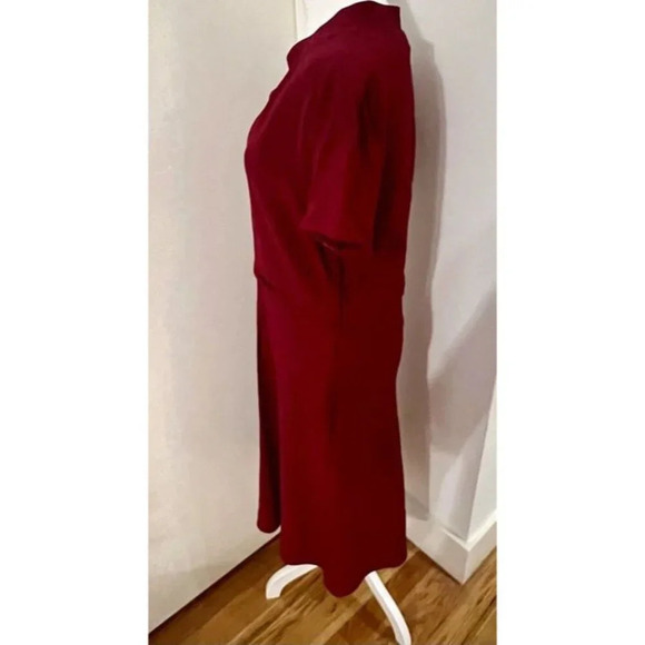 LAVIA 18 Size 14 Women's‎ Burgundy Business Knee Length Dress UK 18 EU 46 - Picture 2 of 7